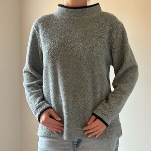 L.L. Bean Women's Gray Cowl Neck Sweater